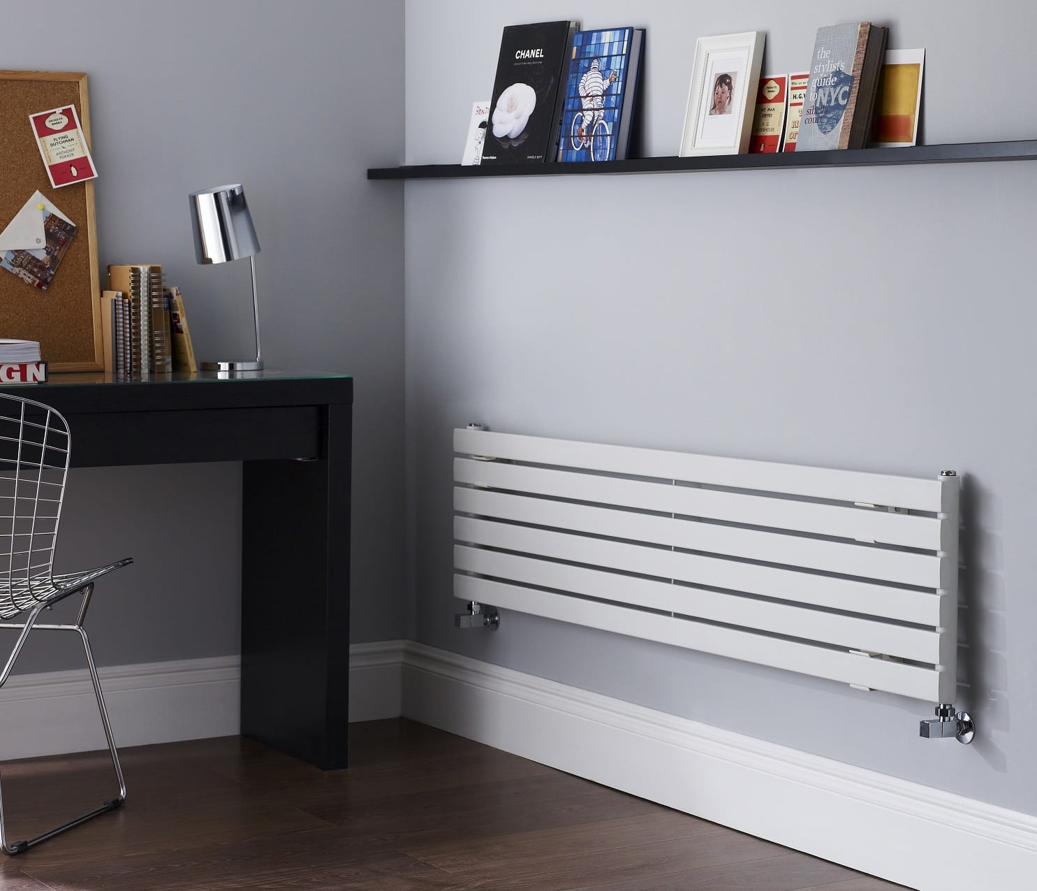 The Best Hot Water Radiators For Your Home   Designer Radiator In Study 1 