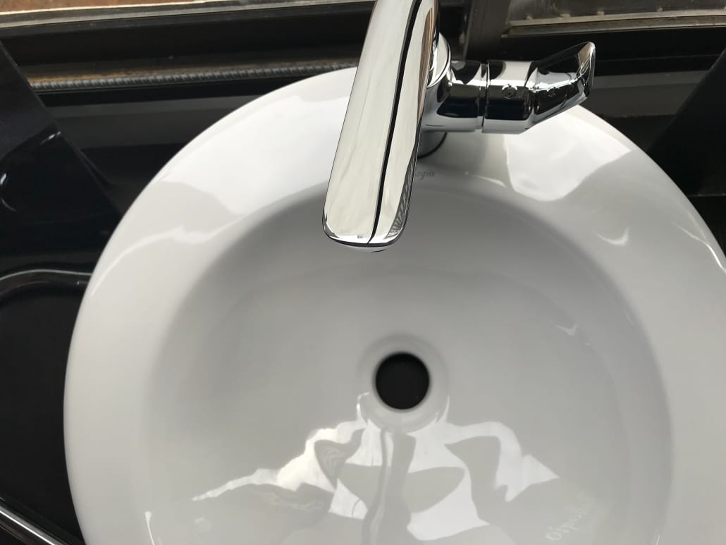 unblock bathroom sink overflow