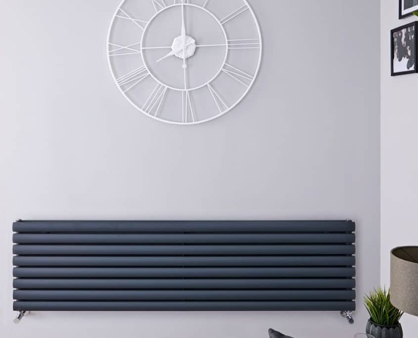 revive anthracite double panel radiator