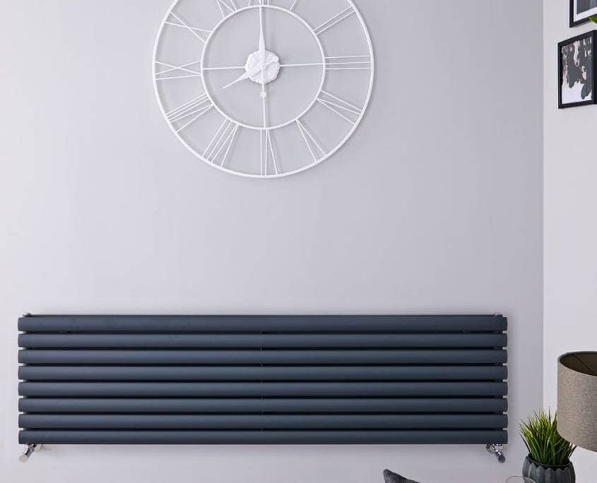 revive anthracite double panel radiator