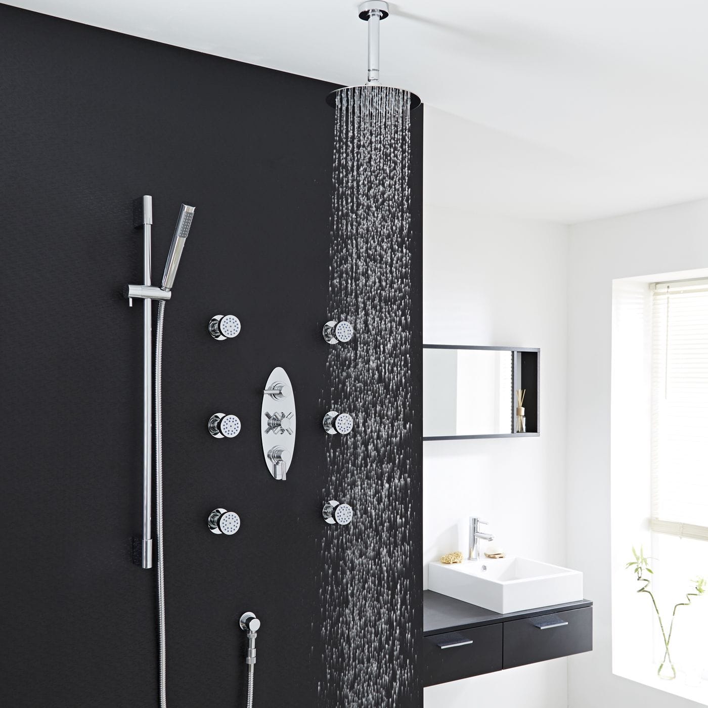 Waterfall Showers for a Sensational Showering Experience Hudson Reed