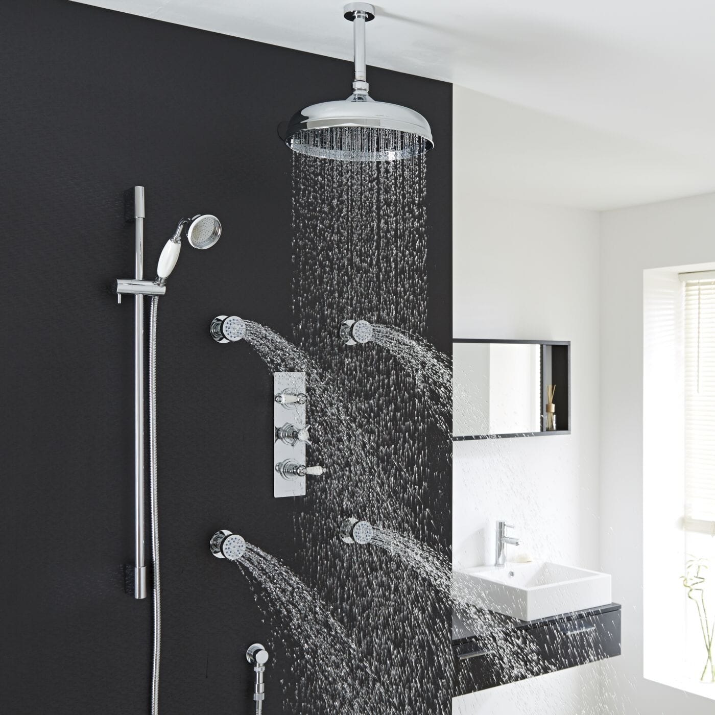 Waterfall Showers for a Sensational Showering Experience Hudson Reed