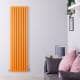 sloane orange vertical radiator