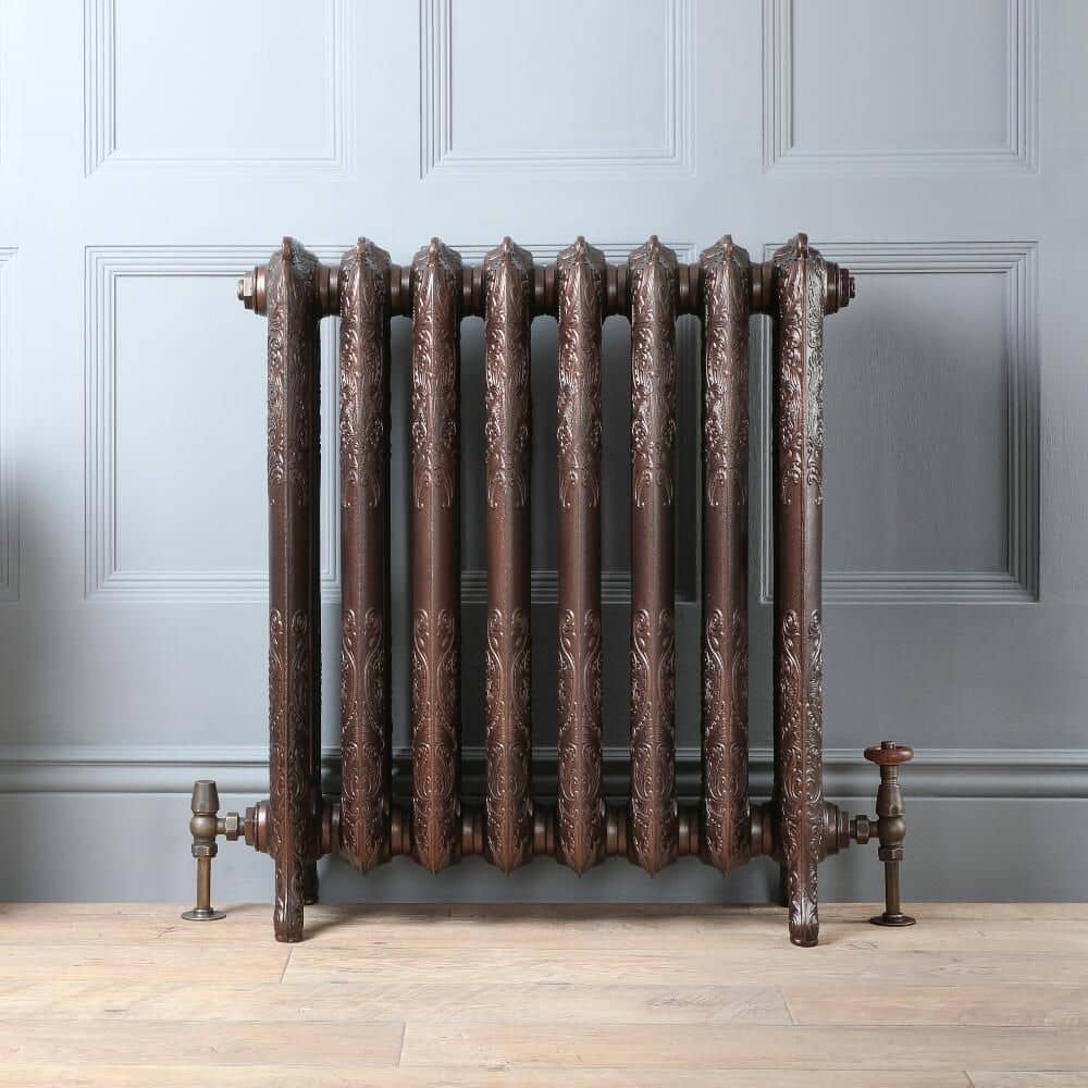 Charlotte ornate cast iron radiator