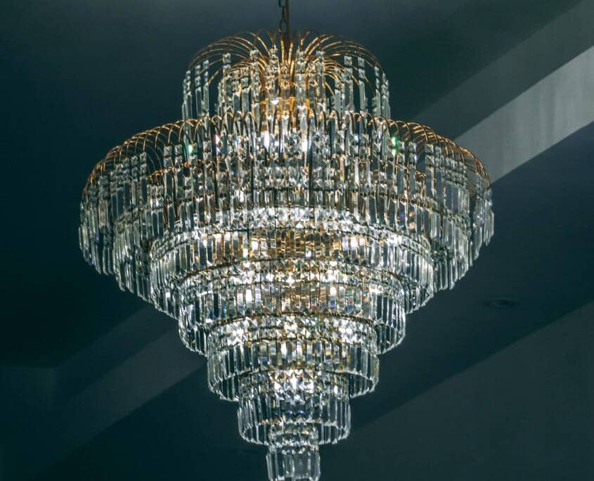 Regency style chandelier